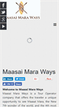 Mobile Screenshot of maasaimaraways.com